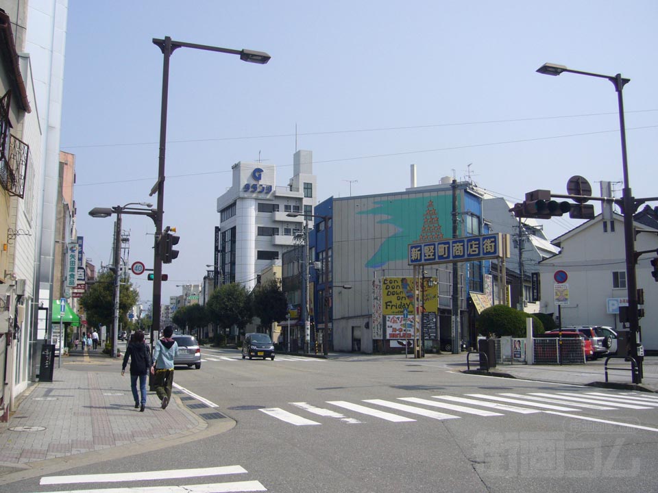 竪町交差点