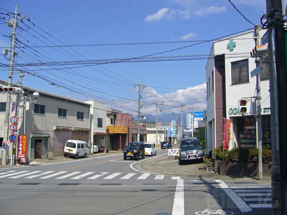 勝沼地域総合局入口交差点写真画像
