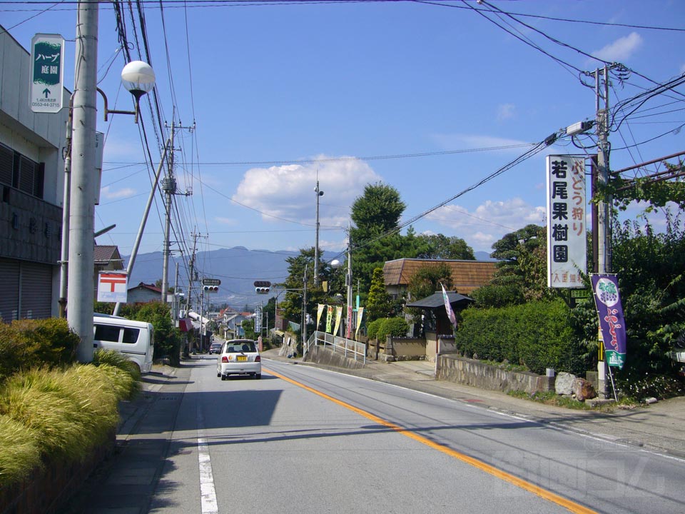 塩山駅前商店街写真画像