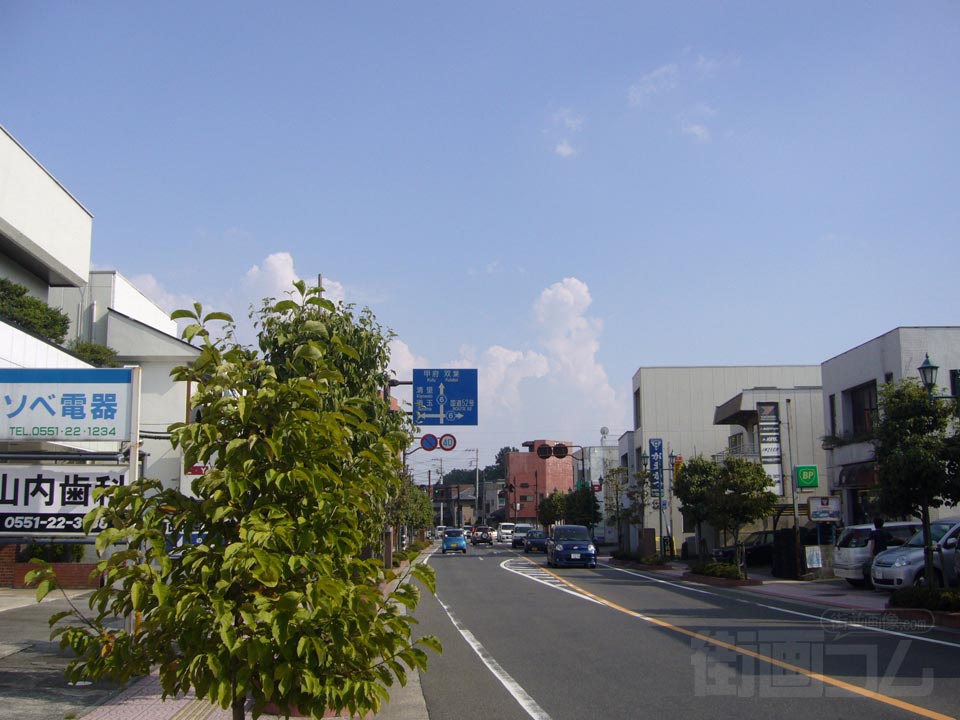 本町通り(旧甲州街道)写真画像
