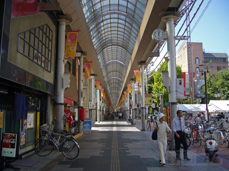 権堂アーケード通り写真画像