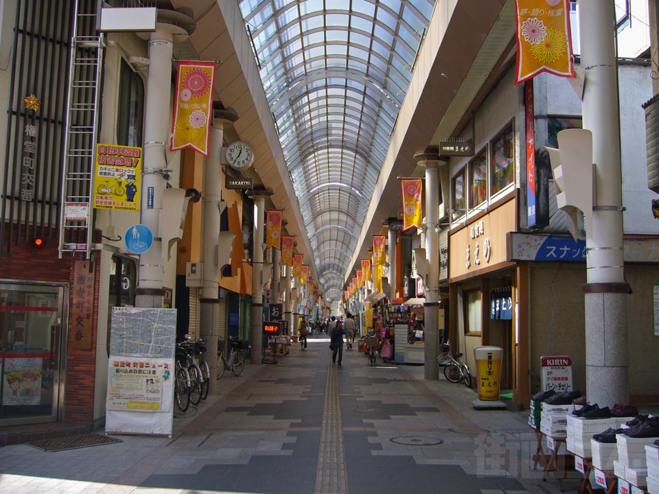 権堂アーケード通り写真画像