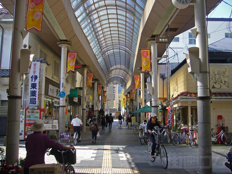 権堂アーケード通り写真画像
