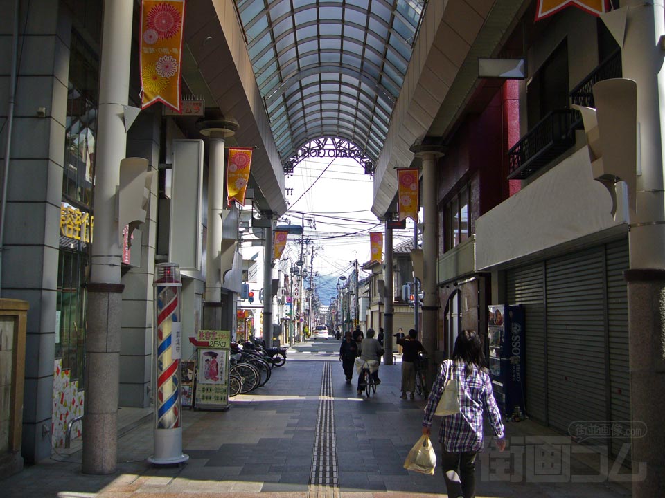 権堂アーケード通り写真画像