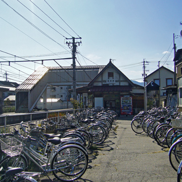 長野県長野市桐原駅前写真画像