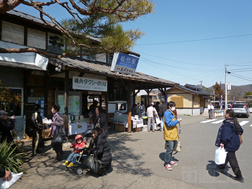 長野電鉄松代駅写真画像