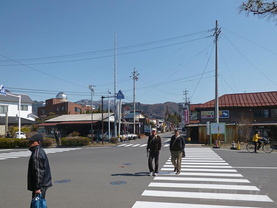 長野電鉄松代駅前写真画像