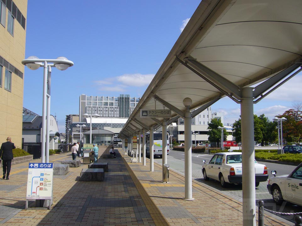 長野駅東口バス停写真画像