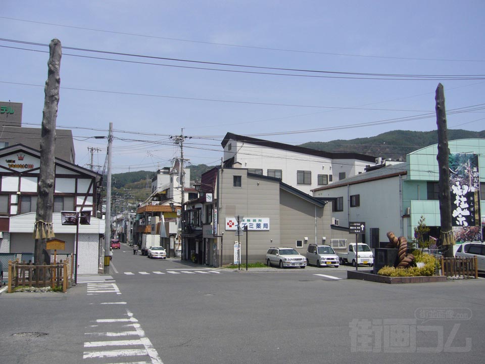 JR下諏訪駅前写真画像