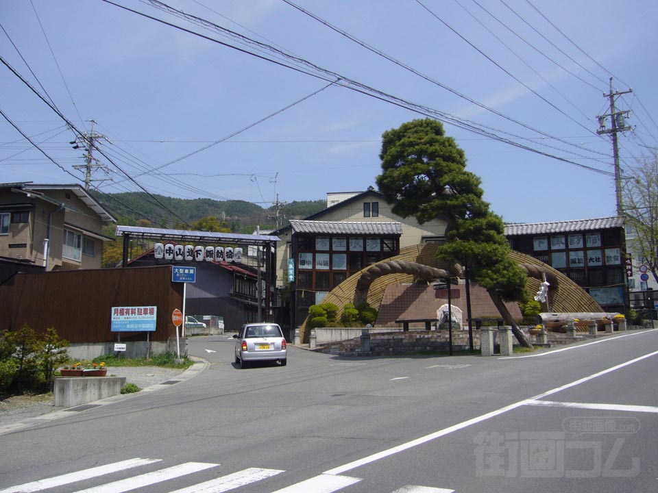 中山道下諏訪宿(旧中山道)写真画像