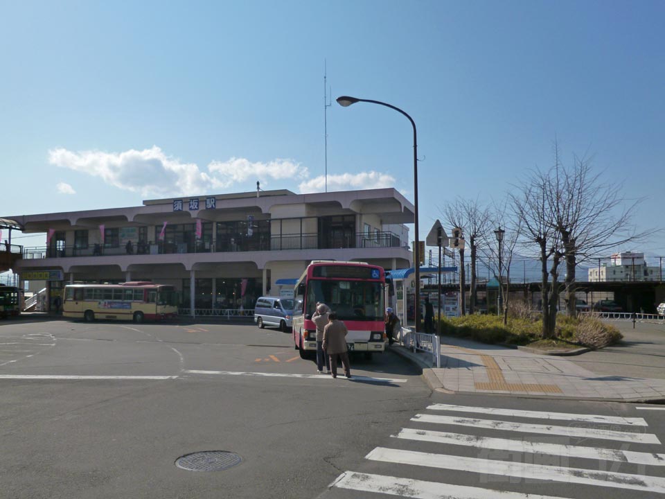 長野電鉄須坂駅写真画像