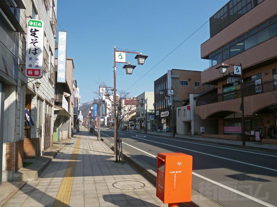 須坂駅前本通り商店街写真画像
