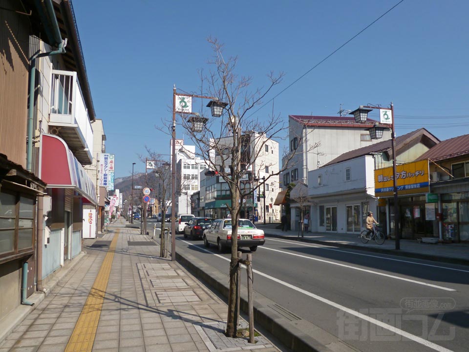 須坂駅前本通り商店街写真画像