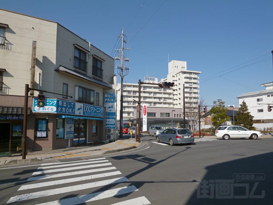 須坂駅前交差点写真画像