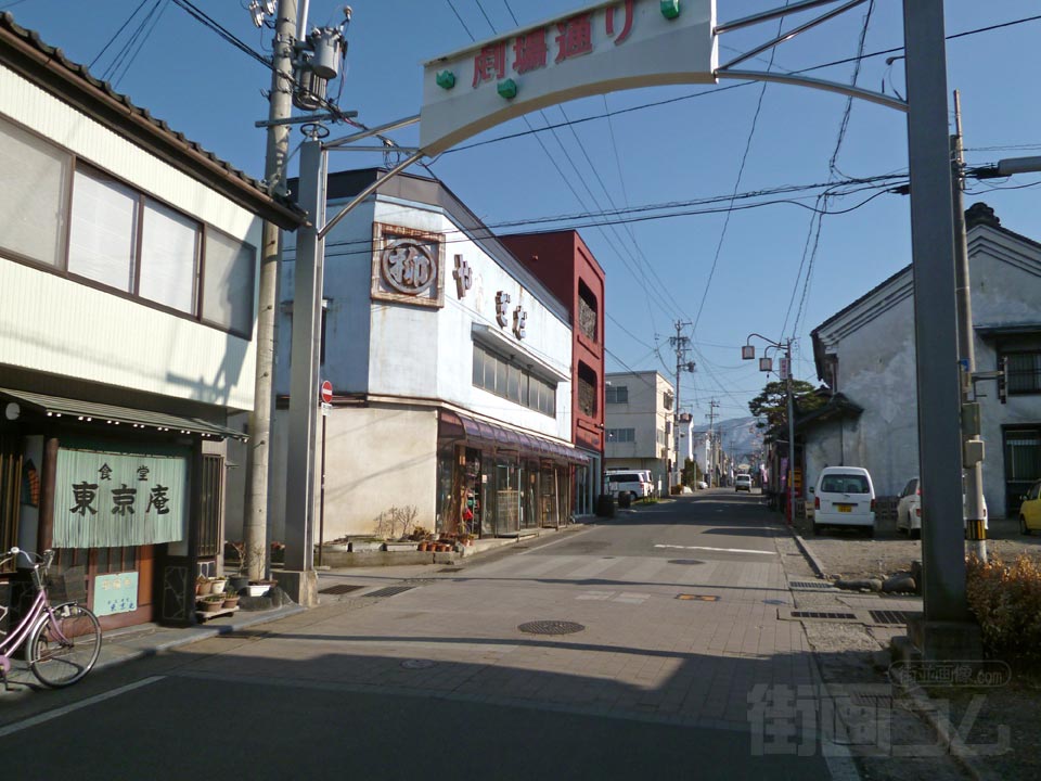 須坂劇場通り商店街写真画像