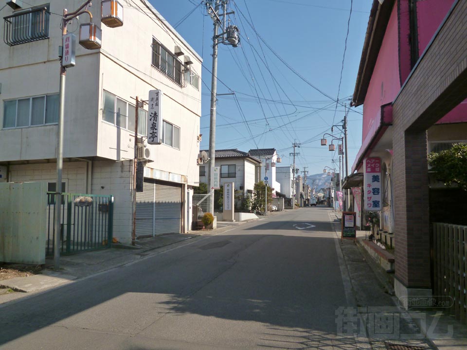 須坂劇場通り商店街写真画像