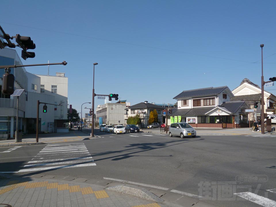 横町中央交差点写真画像