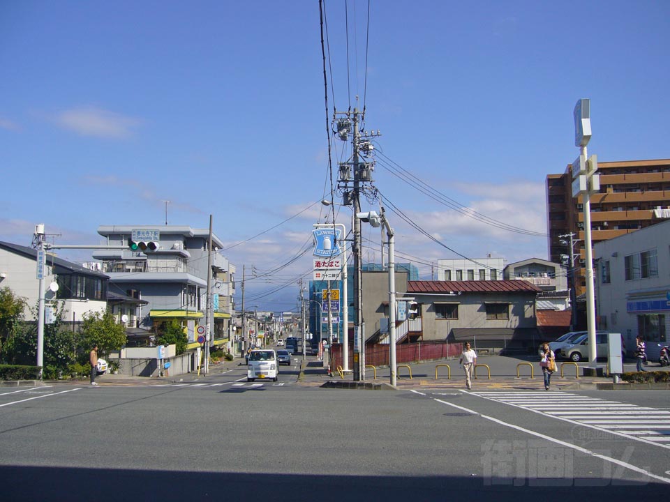 善光寺下駅交差点周辺写真画像