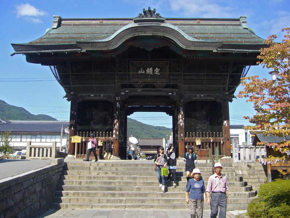 善光寺仁王門写真画像