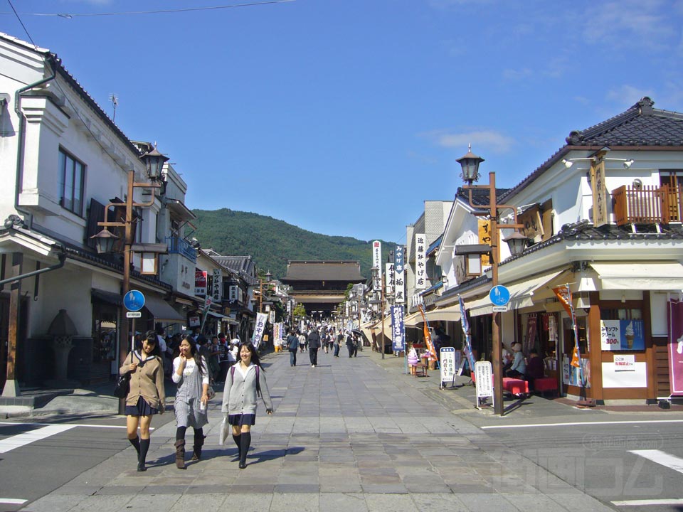 善光寺仲見世通り写真画像