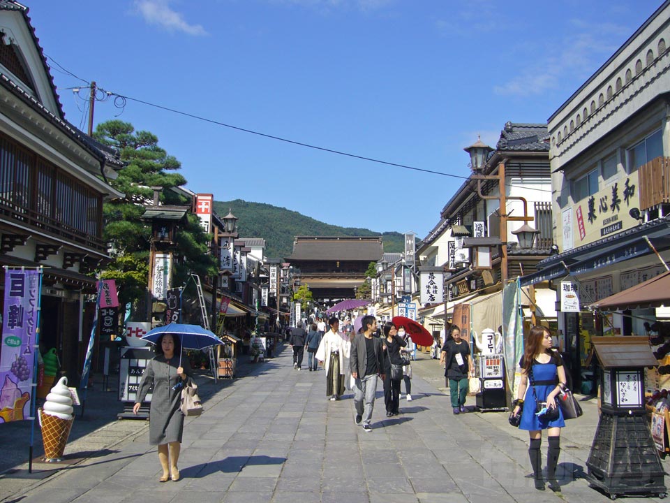 善光寺仲見世通り写真画像