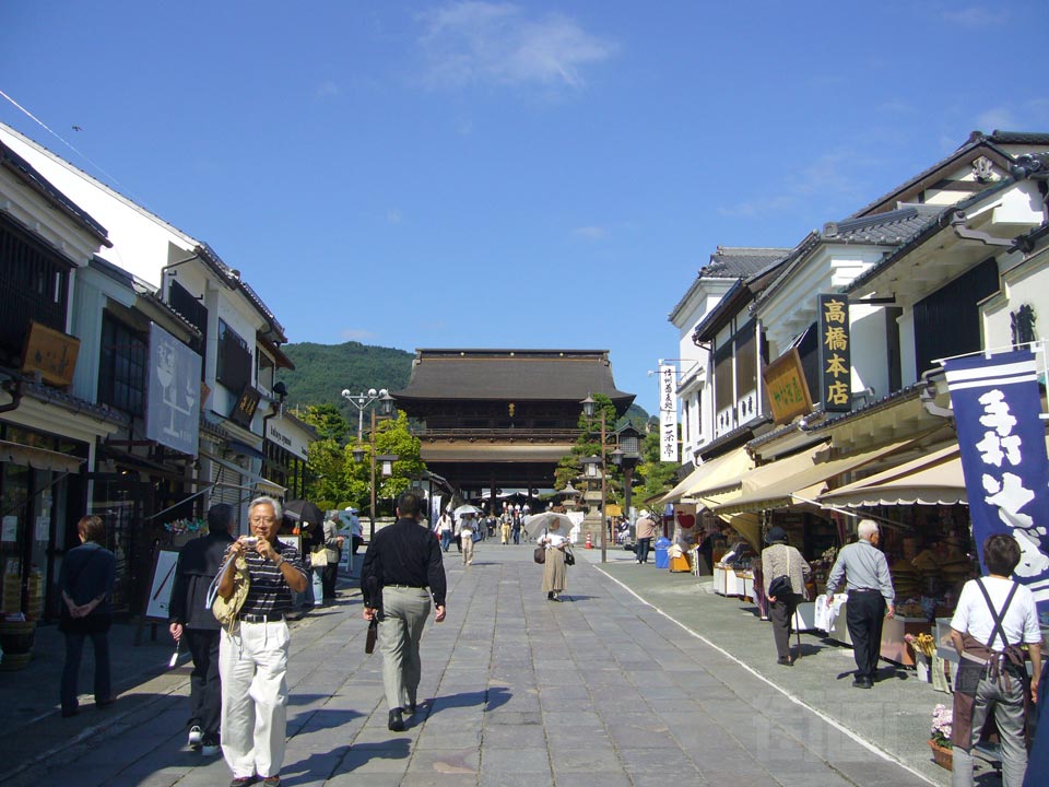善光寺仲見世通り写真画像