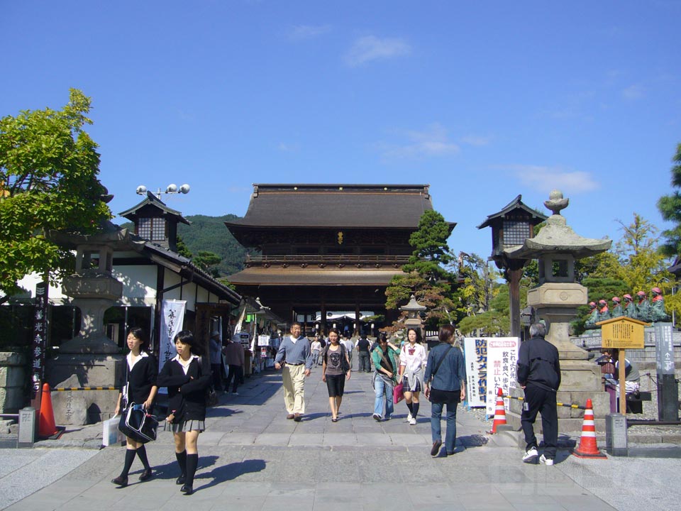 善光寺参道写真画像