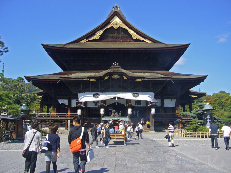 善光寺本堂写真画像