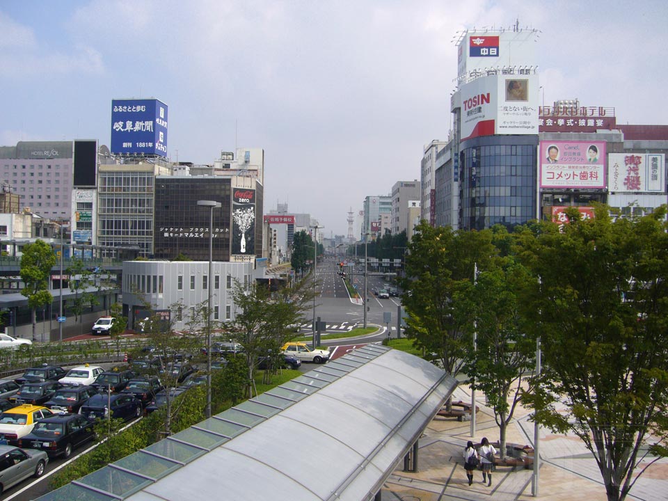 JR岐阜駅北口(長良口)前写真画像