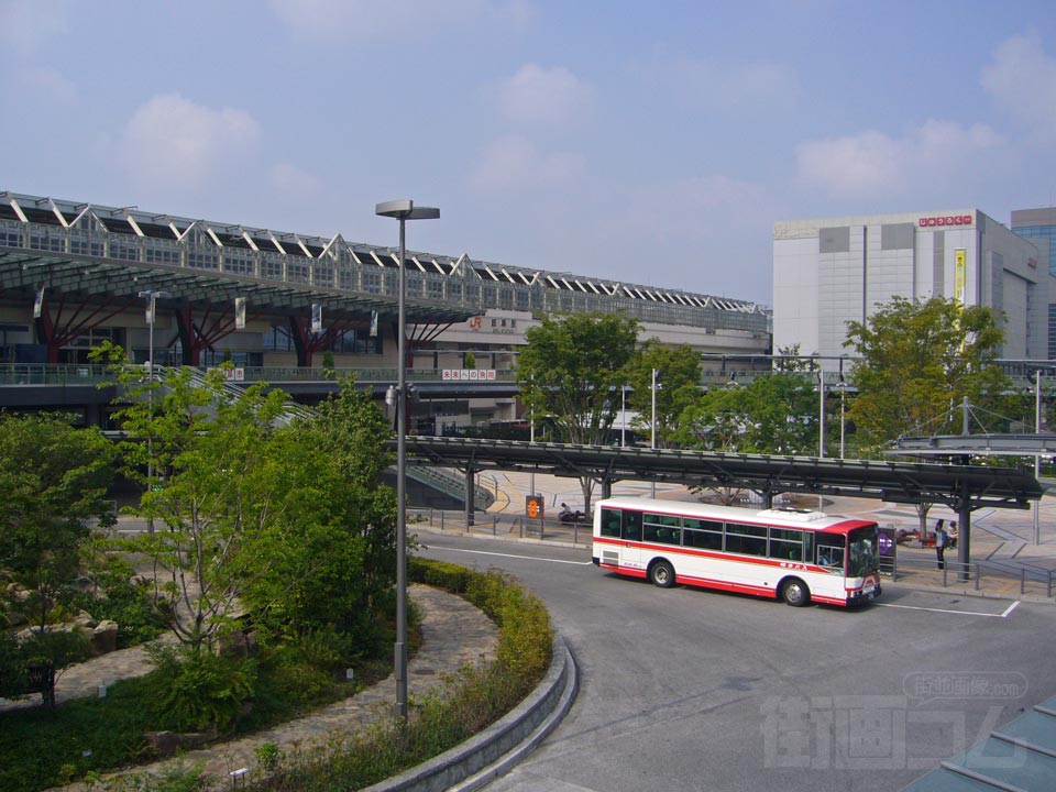 JR岐阜駅北口(長良口)バスターミナル写真画像