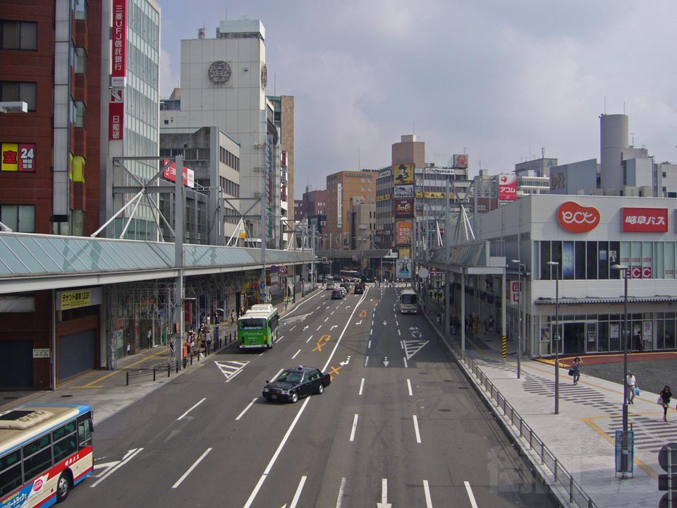 長良橋通り(国道１５７号線)写真画像