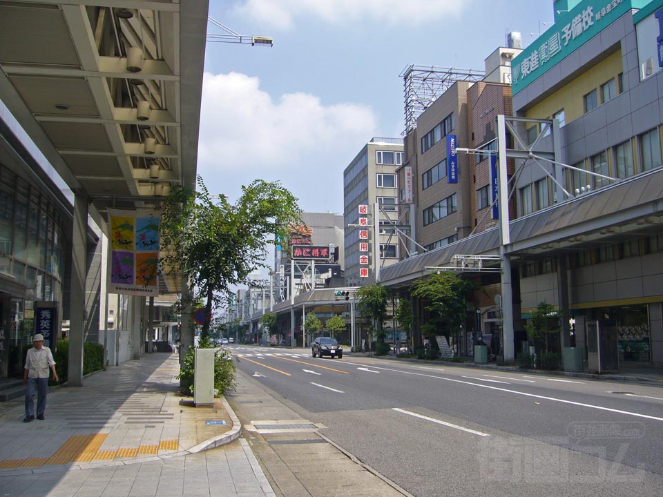 長良橋通り(国道１５７号線)写真画像