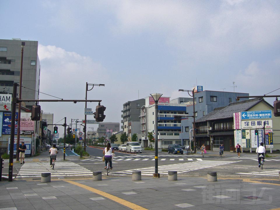岐阜駅南交差点写真画像