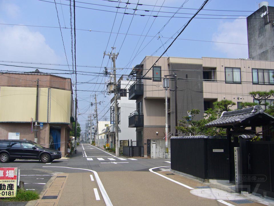 旧中山道加納宿写真画像