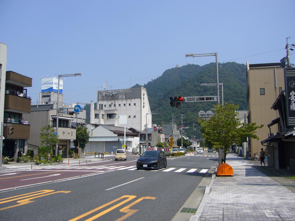 長良橋通り(高富街道)写真画像