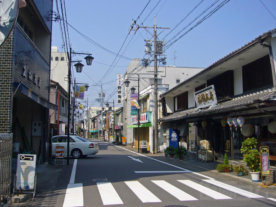 長良中央商店街(旧高富街道)写真画像