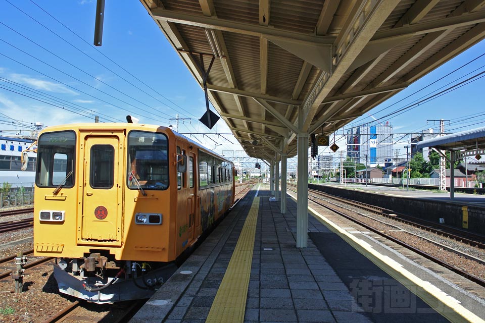 樽見鉄道大垣駅ホーム(樽見鉄道樽見線)