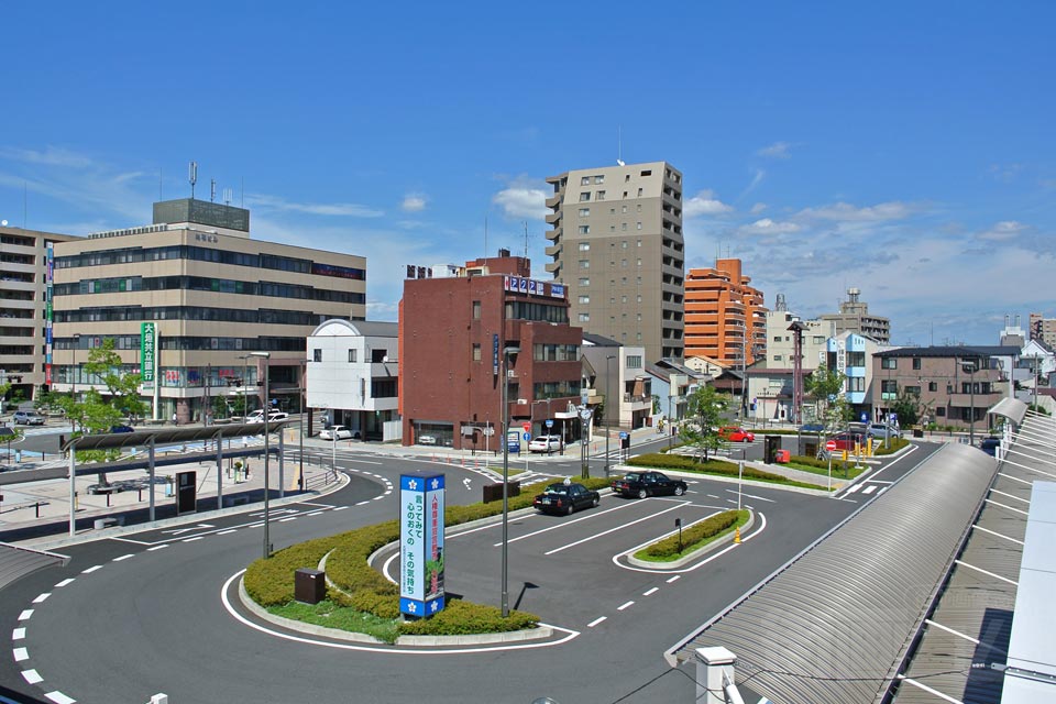 JR・樽見鉄道大垣駅北口前