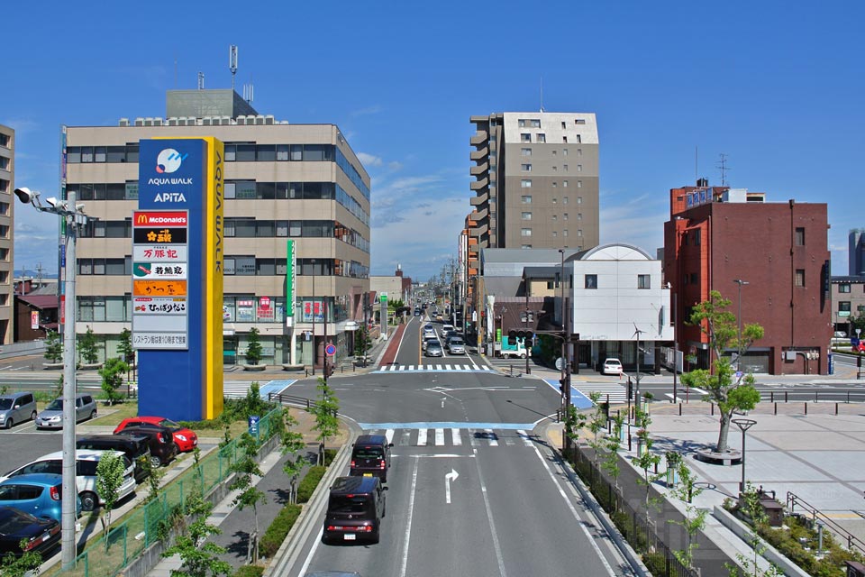 JR・樽見鉄道大垣駅北口前