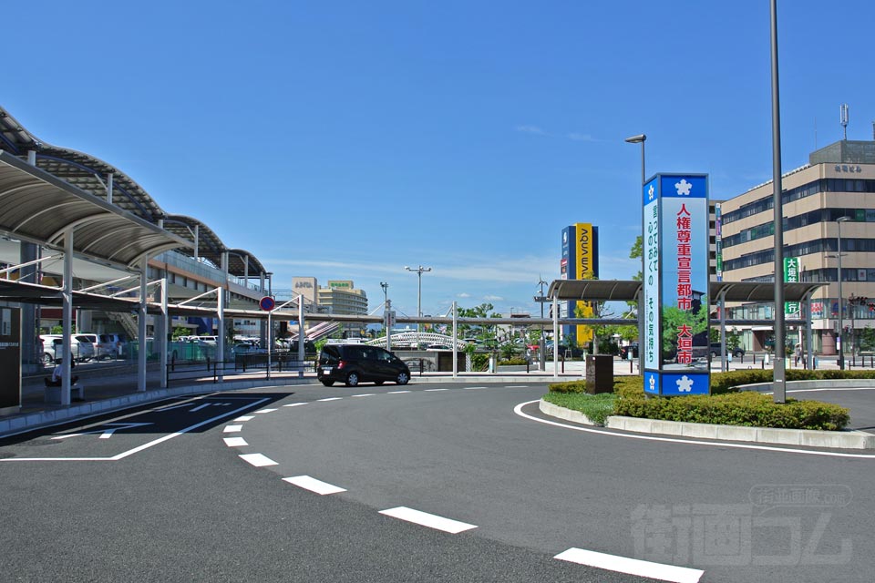 JR・樽見鉄道大垣駅北口前