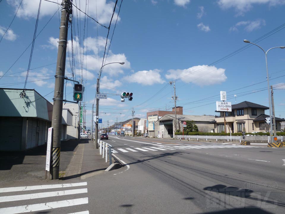 おがせ町交差点写真画像