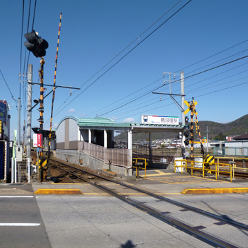 岐阜県各務原市鵜沼宿駅写真画像