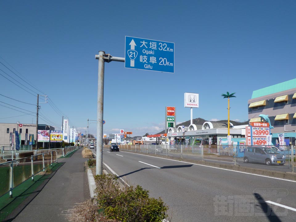 中山道(国道２１号線)写真画像