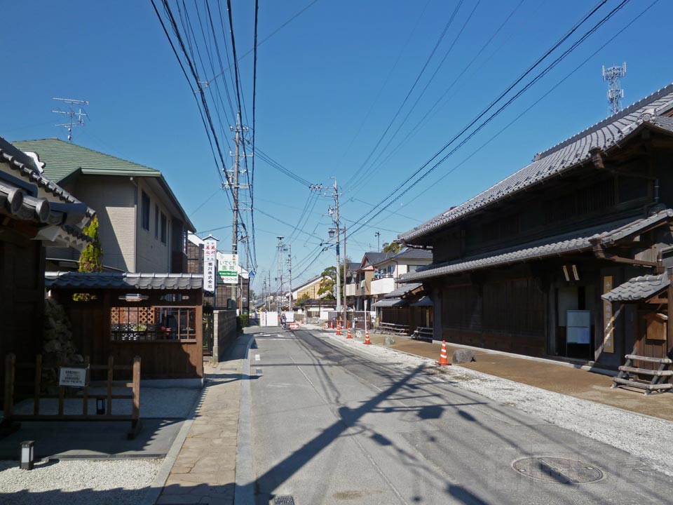 旧中山道(鵜沼宿)写真画像