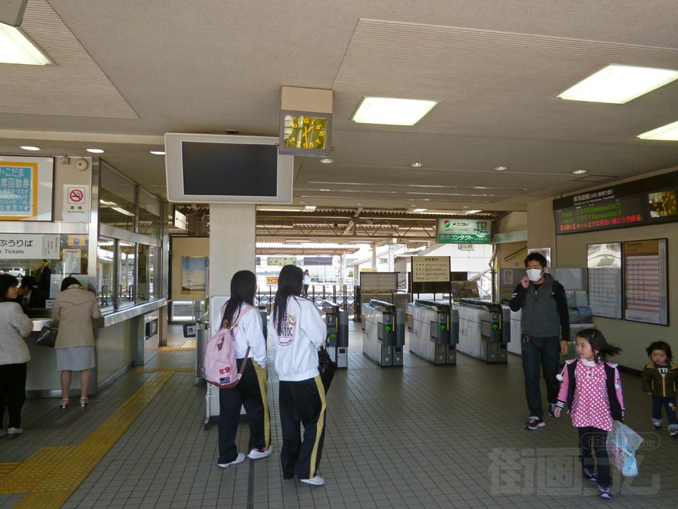 JR袋井駅改札口
