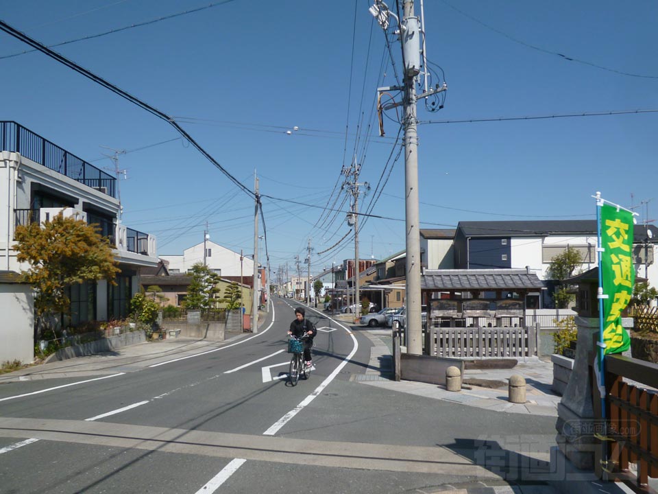 旧東海道(袋井宿)