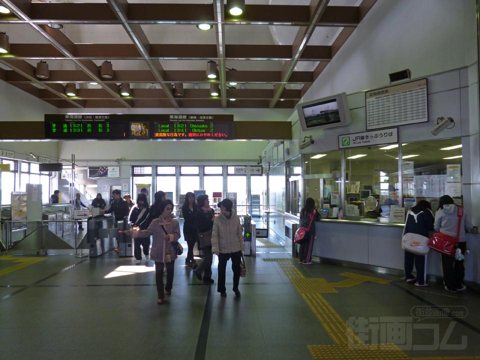JR磐田駅改札口