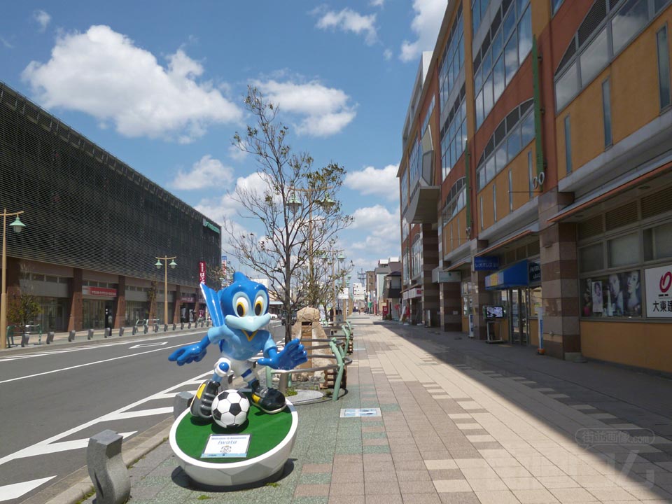 天平通り(磐田駅前商店街ジュビロード)