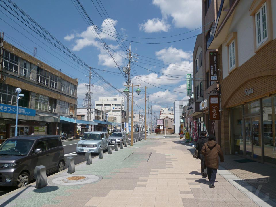 天平通り(磐田駅前商店街ジュビロード)