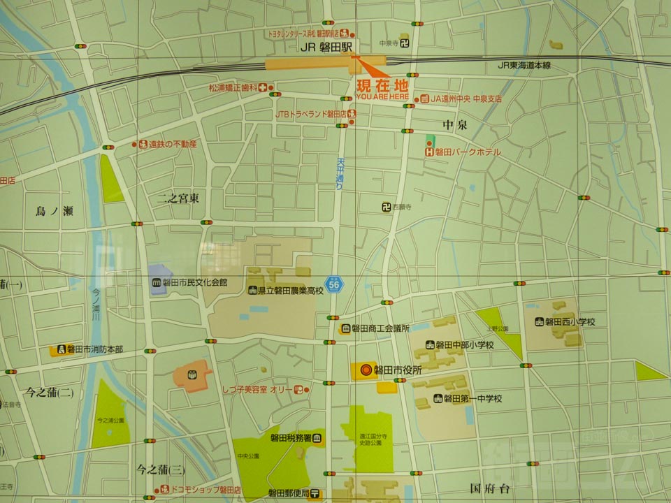 磐田駅周辺MAP